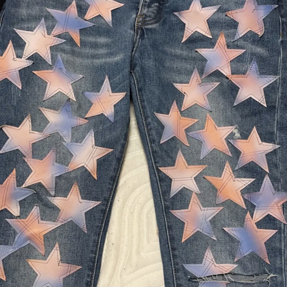 Amiri Chemist Rainbow Jeans Size 30